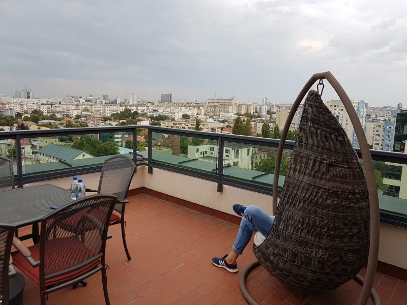Penthouse Orhideea Lejlighedshotel Bukarest Eksteriør billede